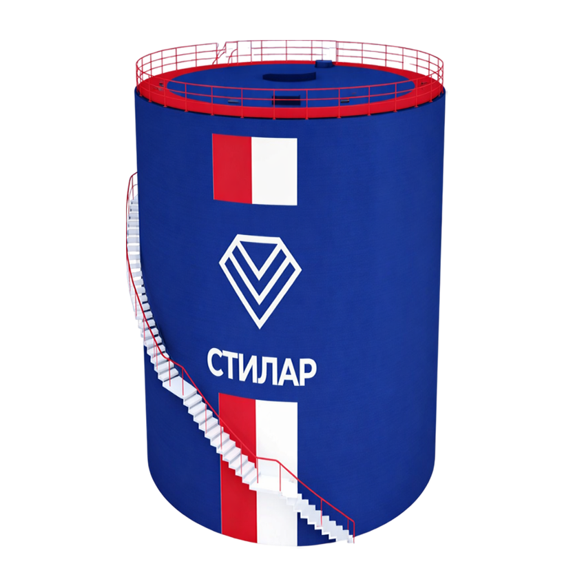 Цельносварной резервуар РВС для масла 25 м³ от завода-производителя